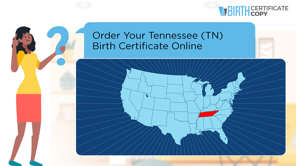 Woman asking how to order a birth certificate in Tennessee