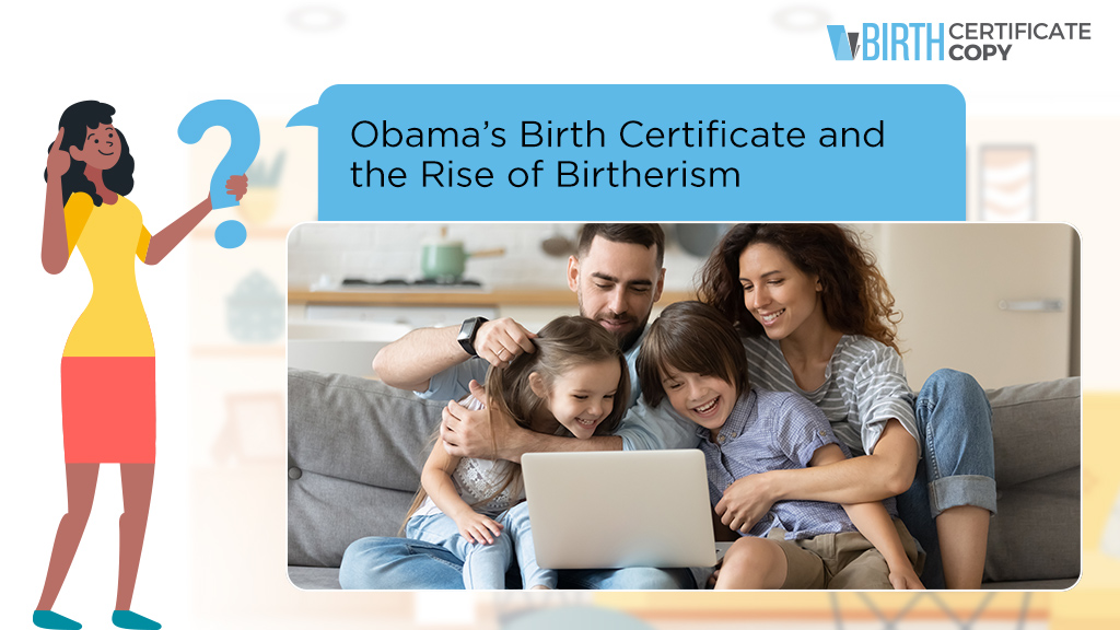 Woman asking about Obama's birth certificate and the rise of birtherism