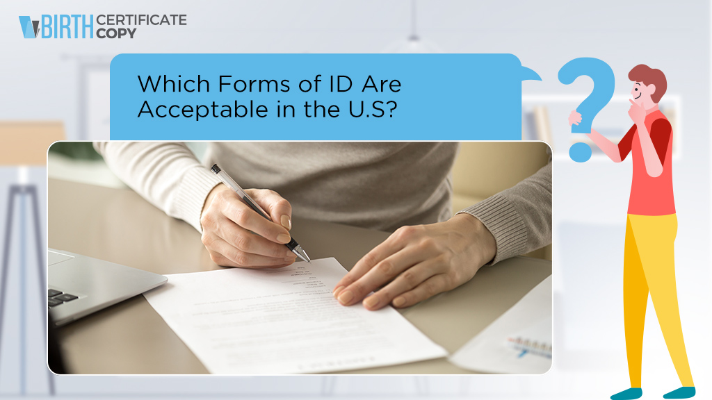 Man asking which forms of ID are acceptable in the U.S