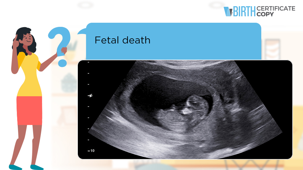Woman asking the meaning of Fetal Death